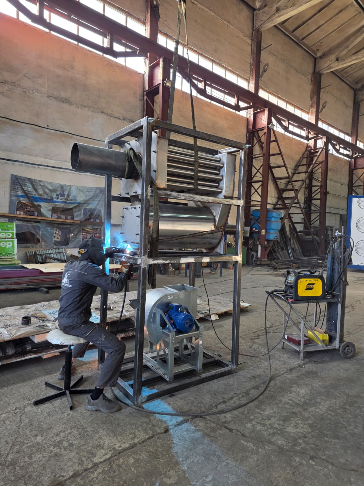 Производство теплогенераторов Janartau